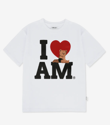韓國 Ambler I AM Embroidered Short Sleeve T-Shirt【AR113】