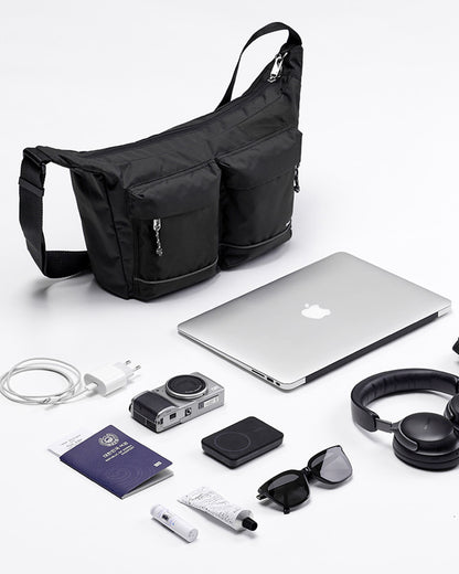 韓國 Branden 4重防盜斜背袋 L【SM342】