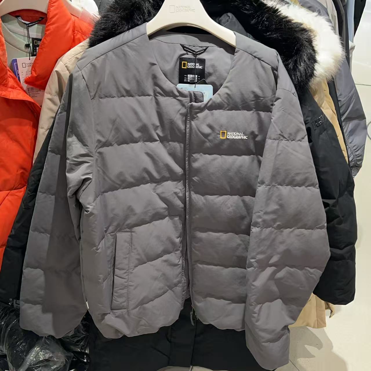 韓國 National Geographic 男女同款 HERON 輕量 羽絨外套 (鵝絨)【NG011】
