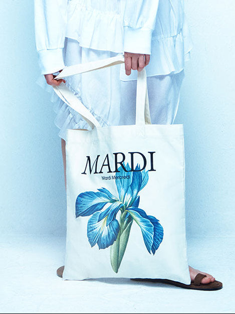 韓國 Mardi Mercredi Canvas Bag Lilies 07【MM273】