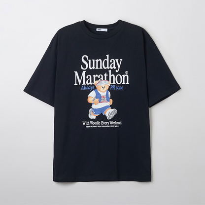 韓國 SPAO Running Heritage Short Sleeve T-Shirt【SP167】
