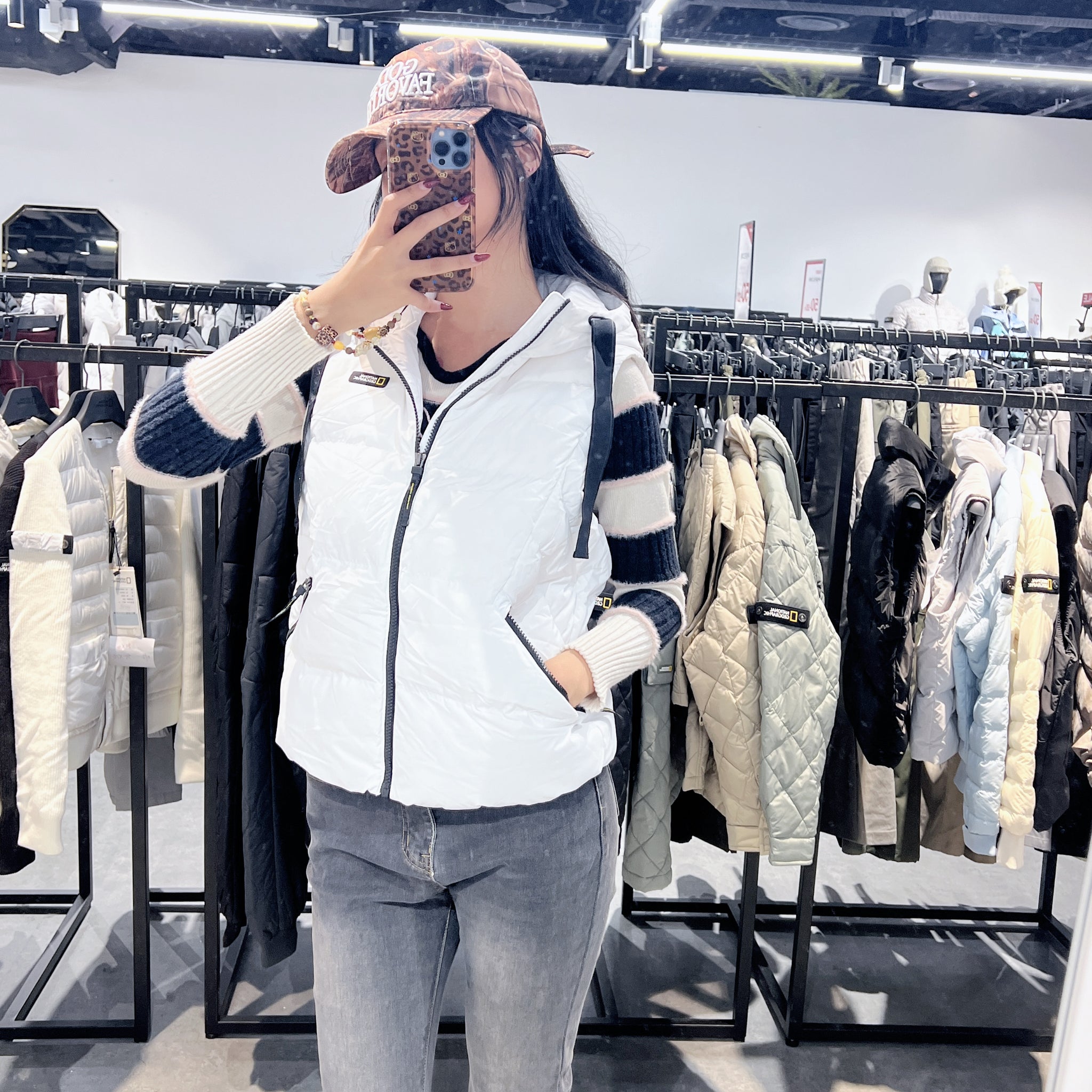 韓國 National Geographic Women's Crusher Duck Down Vest (鴨絨)【NG080】