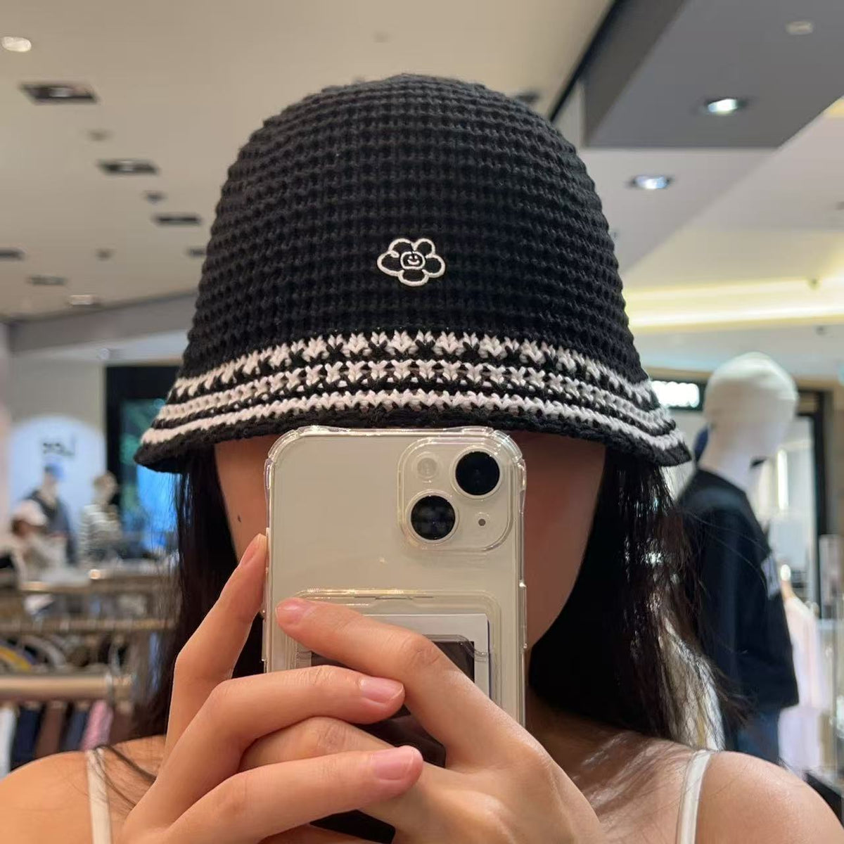 【現貨】韓國 Wacky Willy Women's Lily Knit Dome Hat【WW043】