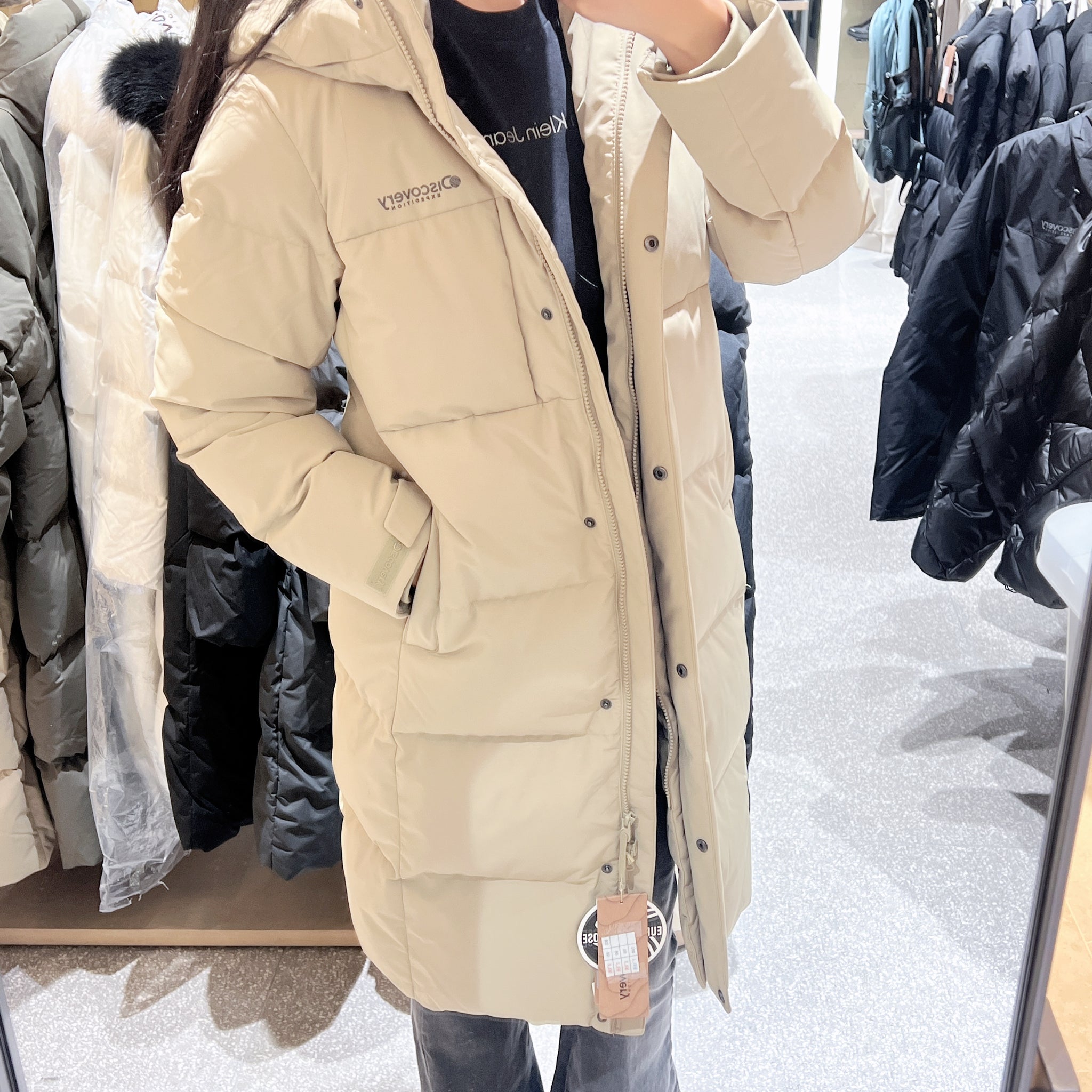 韓國 Discovery Women's Leicester G Goose Down Long Padding (鵝絨)【DY049】