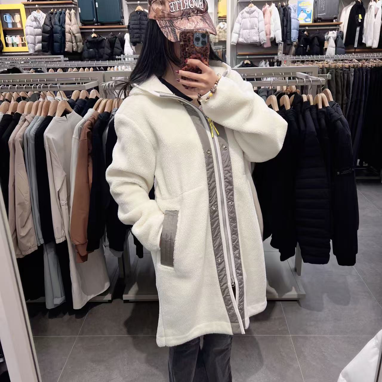 韓國 National Geographic Filmmaker Night Shoot Fleece Long-Length Jacket【NG231】