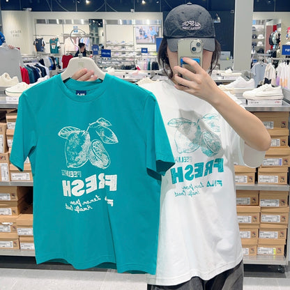 韓國 FILA Lightweight Stretch Graphic Short Sleeve T-shirt速干款【FA296】