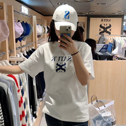 韓國 Satur Satur All Day T-Shirt【SR097】