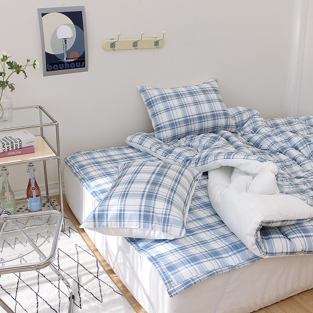 韓國 Fall In 英倫格紋【SM407】