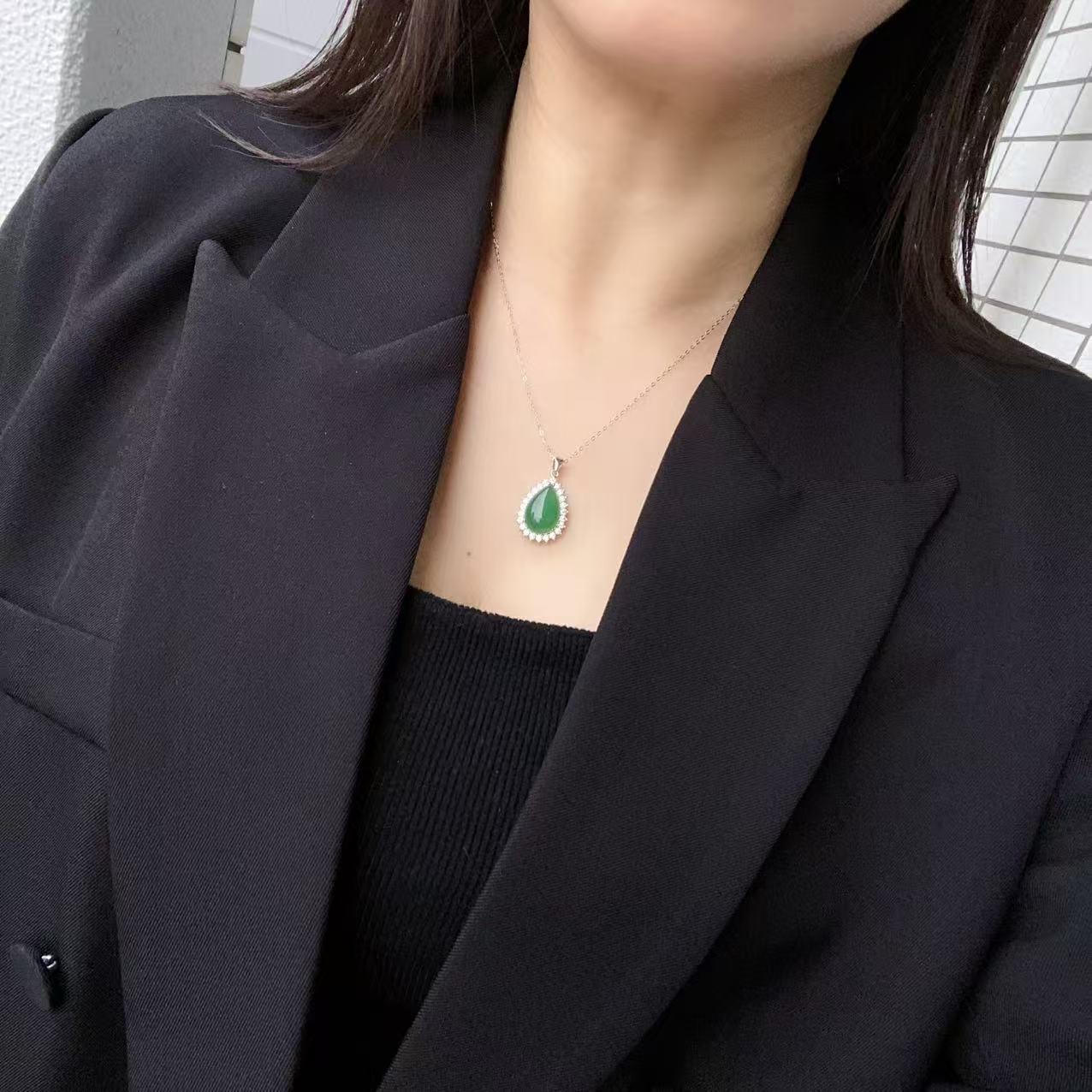 日本直送 玉髓項鍊【JS346】