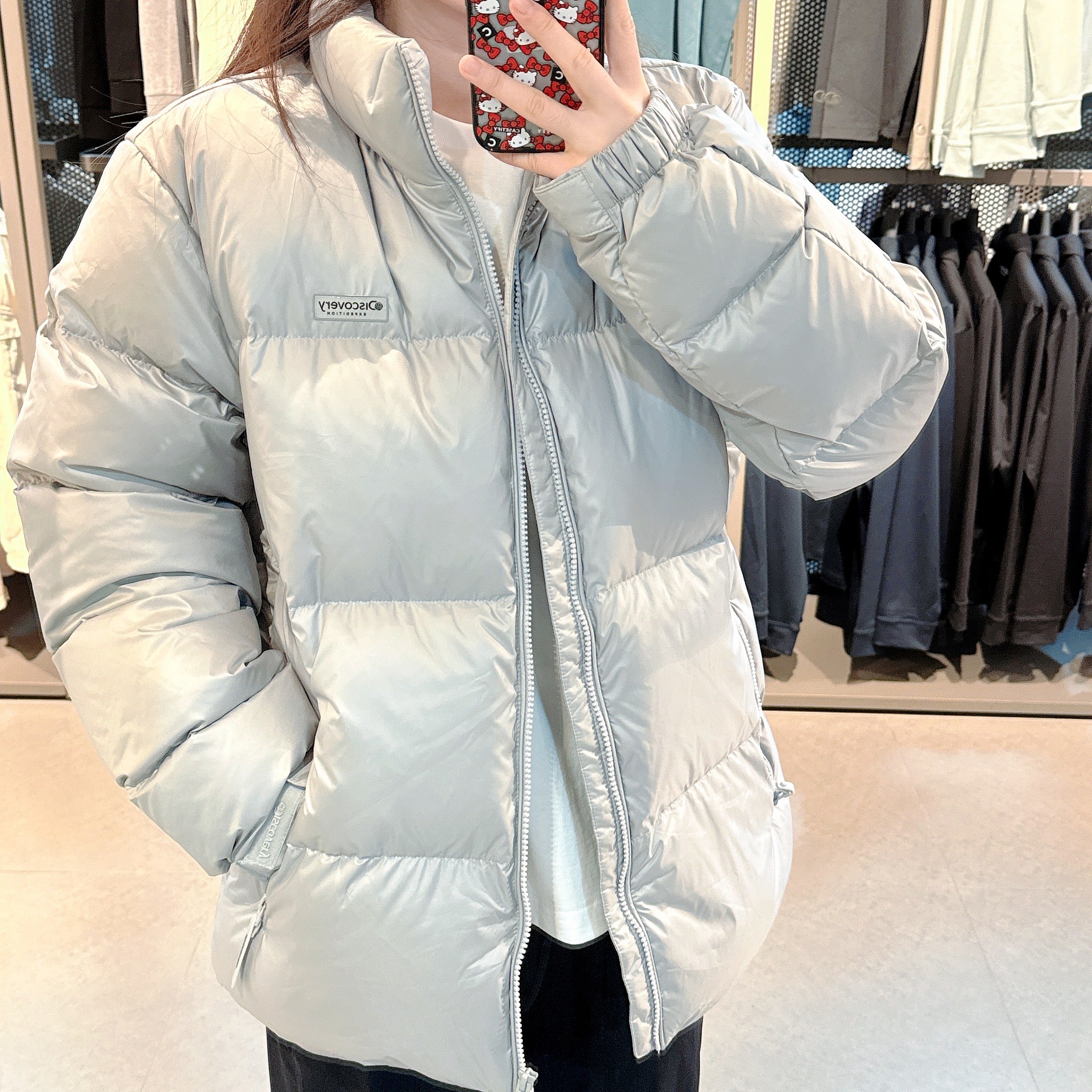 韓國 Discovery Public Barnsley RDS Down Short Padding (鴨絨)【DY208】