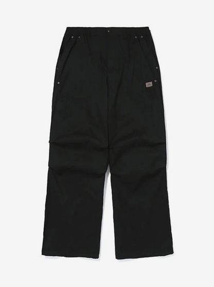 韓國 BBC Double Rivet Parachute Pants【BC032】
