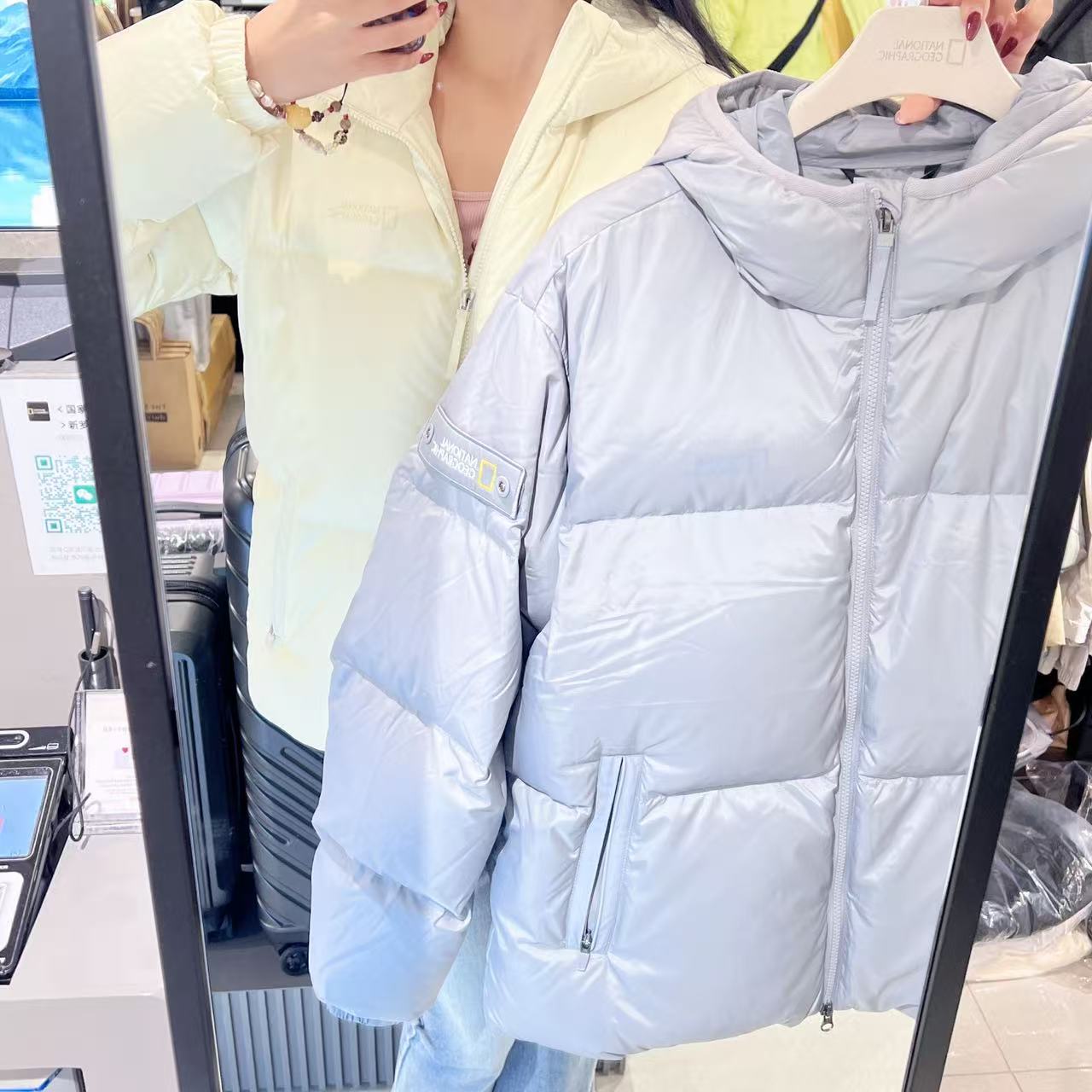 韓國 National Geographic Aira Hoodie Goose Down Jumper (鵝絨)【NG142】