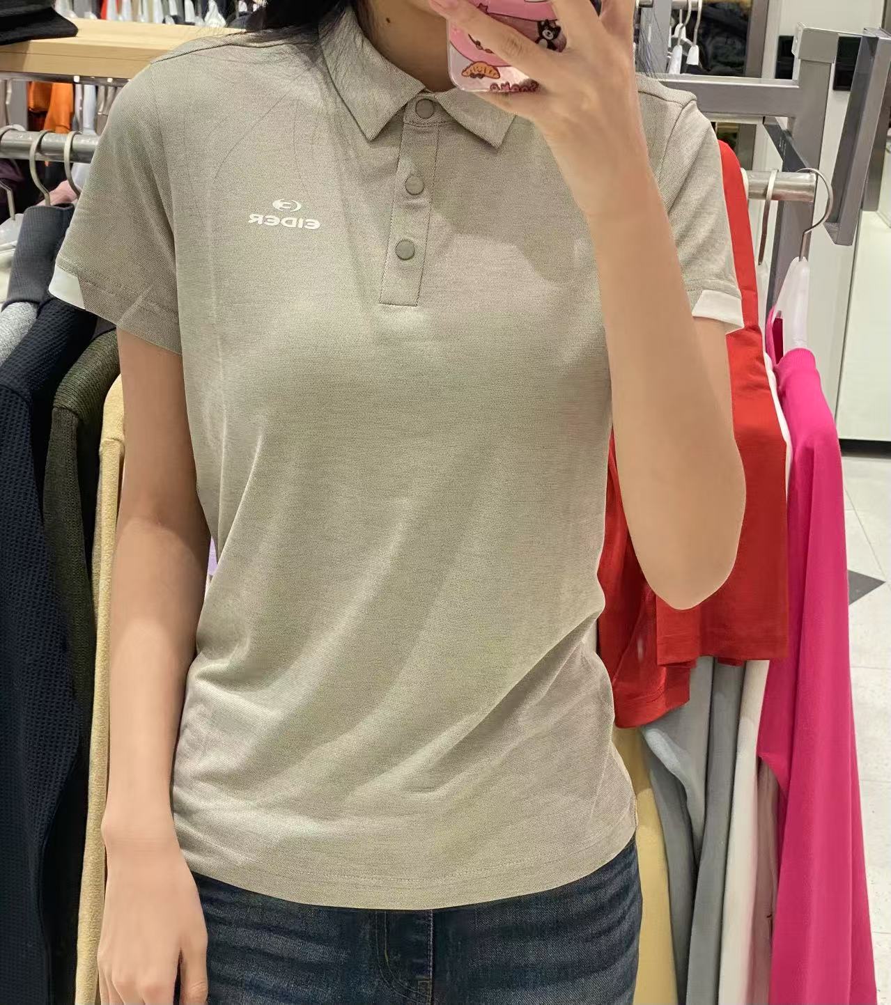 韓國 Eider POP Twisting 女士短袖 Polo T【ER132】