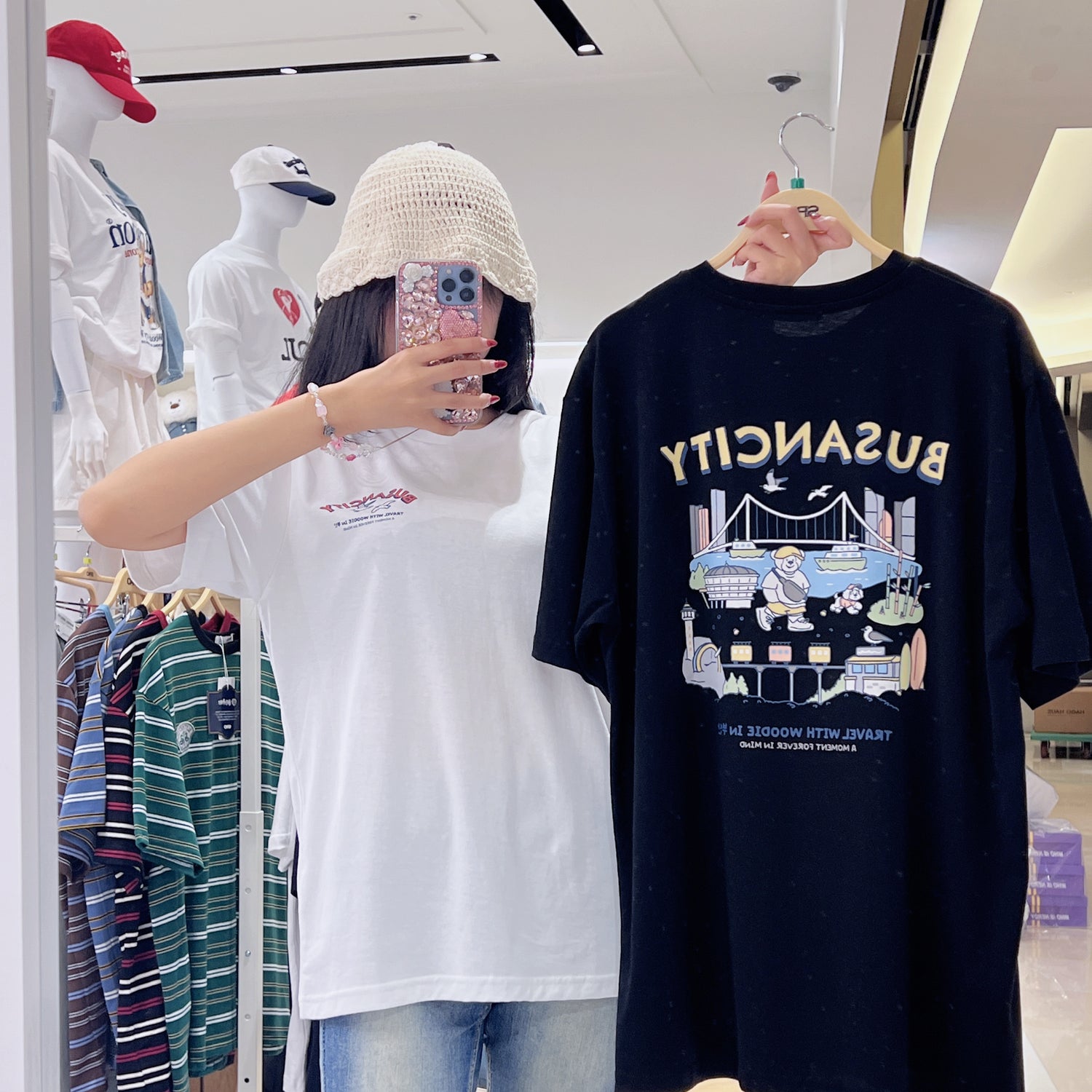 韓國 SPAO Busan Tour Short Sleeve T-shirt【SP189】