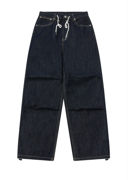 韓國 Mucent Maxxi Back Pocket Big Logo Denim【MU189】