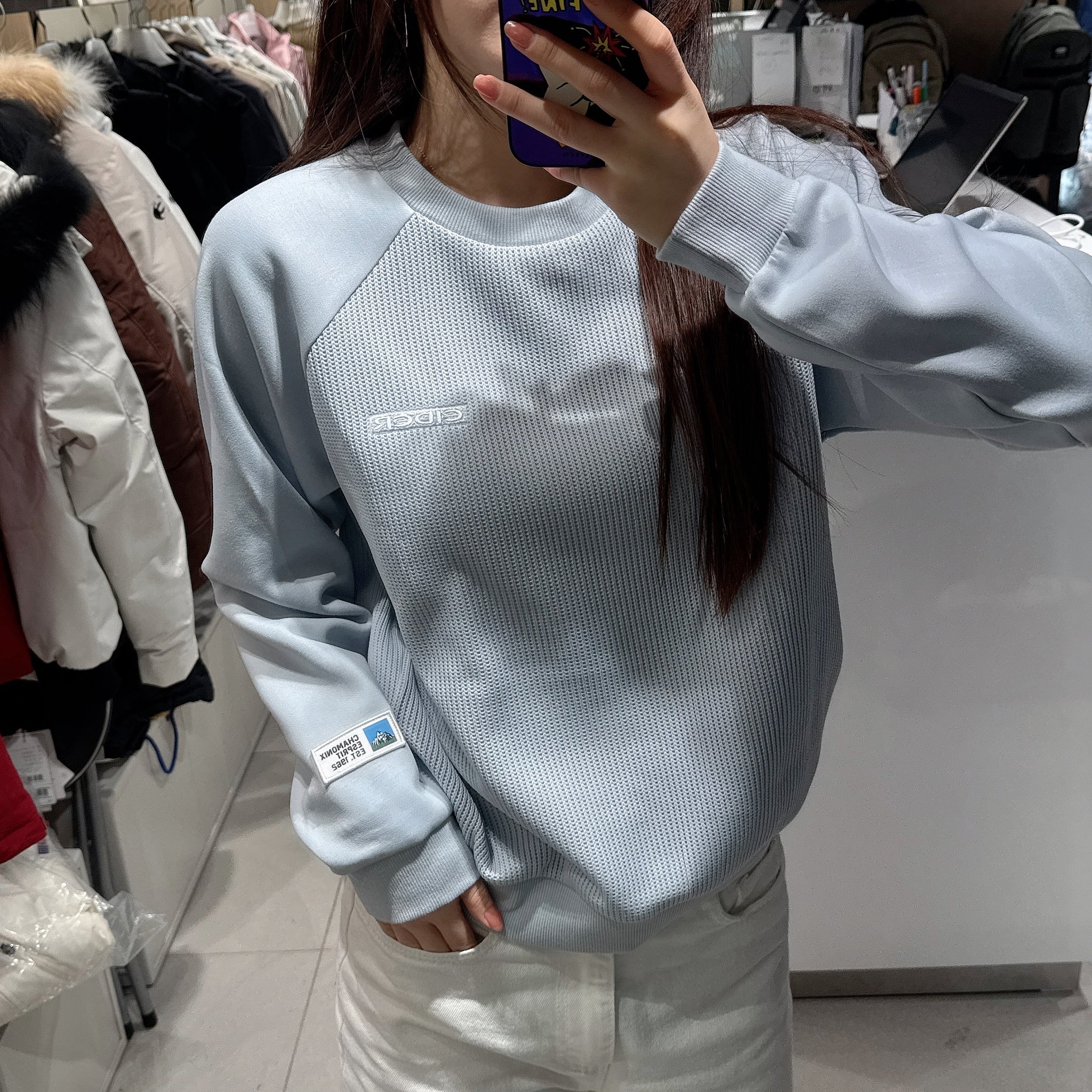 韓國 Eider Women's Wool Stretchy Winter Long-Sleeve【ER037】