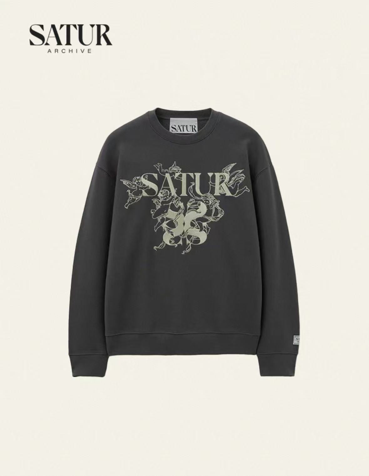 韓國 Satur Angel Graphic Sweatshirt【SR187】