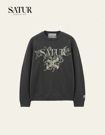 韓國 Satur Angel Graphic Sweatshirt【SR187】