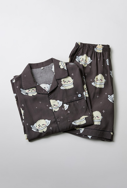 韓國 SPAO Munjakgwi Small and cute short-sleeved pajamas【SP122】