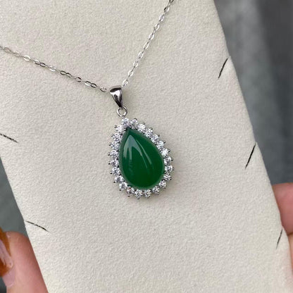 日本直送 玉髓項鍊【JS346】