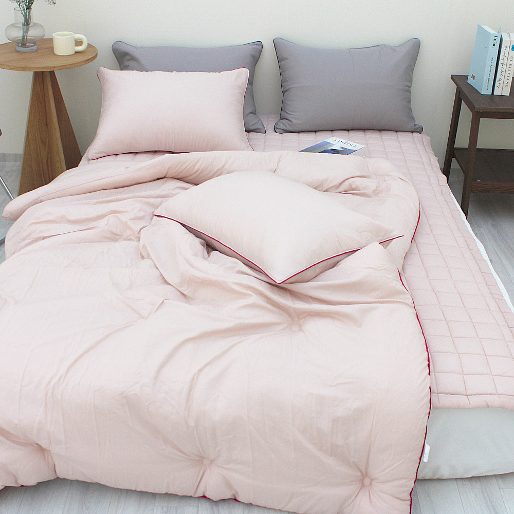 韓國 素面滾邊莫代爾【SM419】