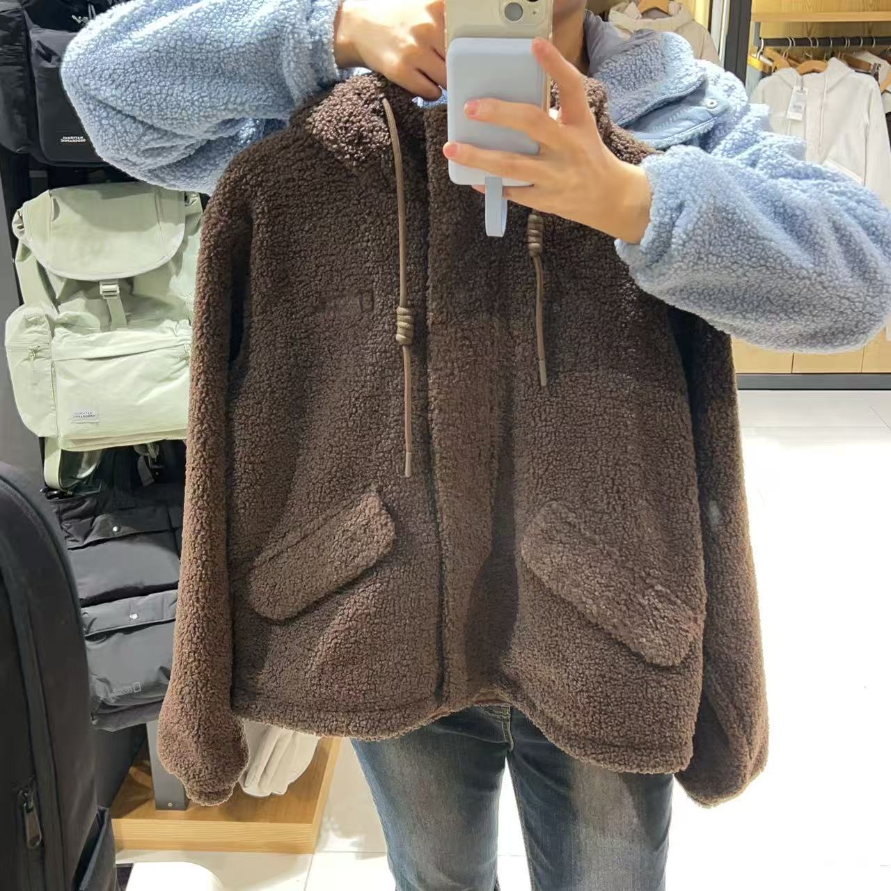 韓國 National Geographic Fleece Hooded Jumper【NG287】