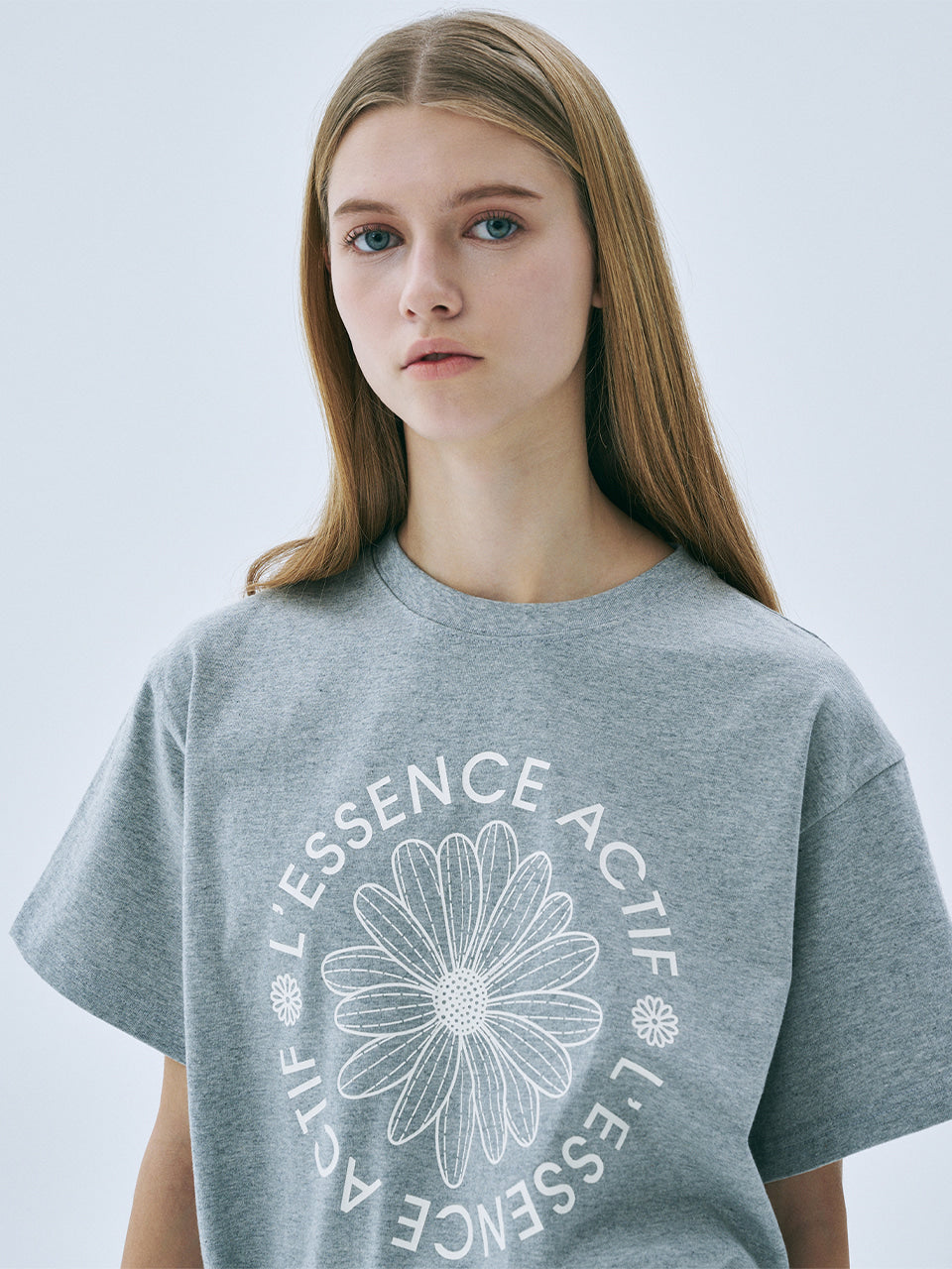 韓國 Mardi Mercredi T-SHIRT ACTIF EMBLEM【MM114】