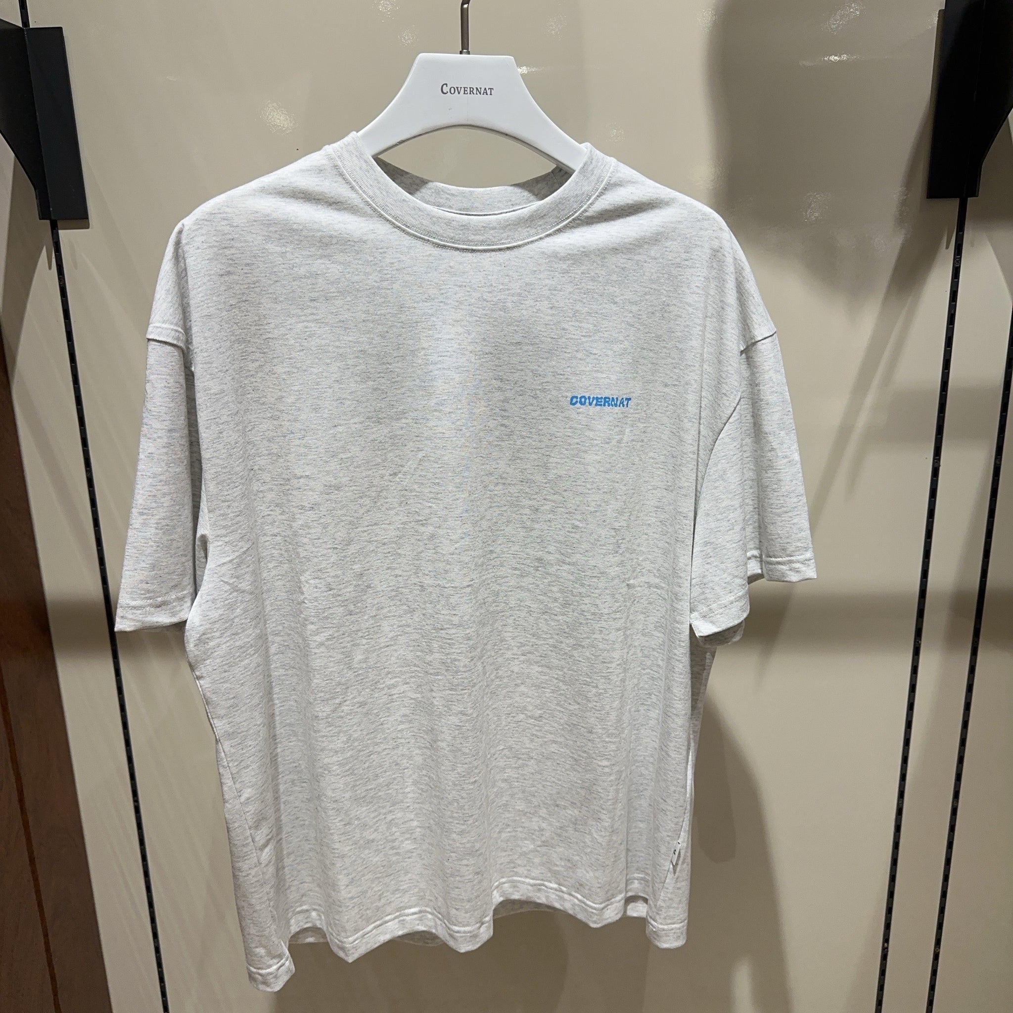 韓國 Covernat Cool Cotton Doodle Tropical Graphic T-Shirt【CO077】