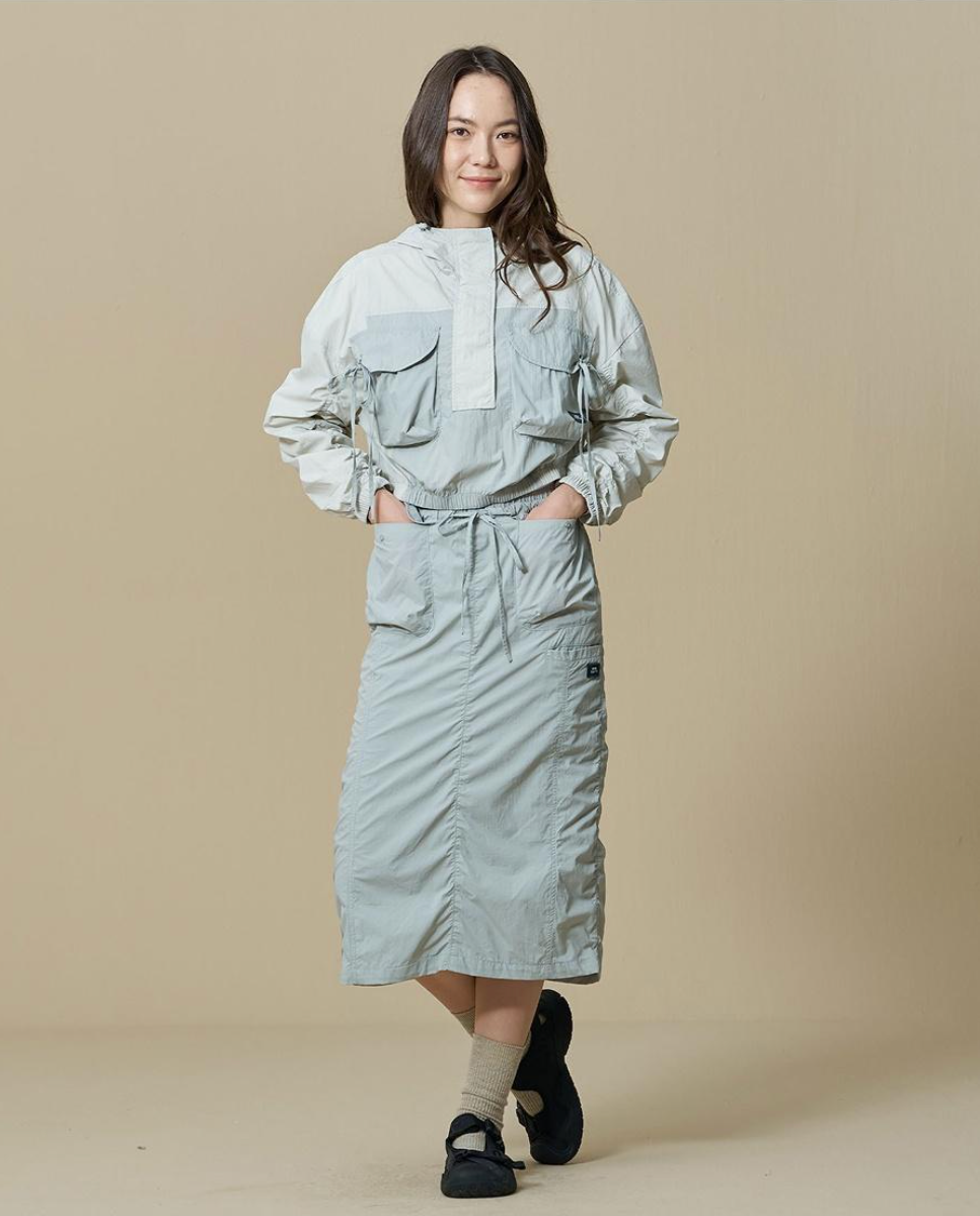 韓國 BBC W Utility Shirring Skirt【BC118】