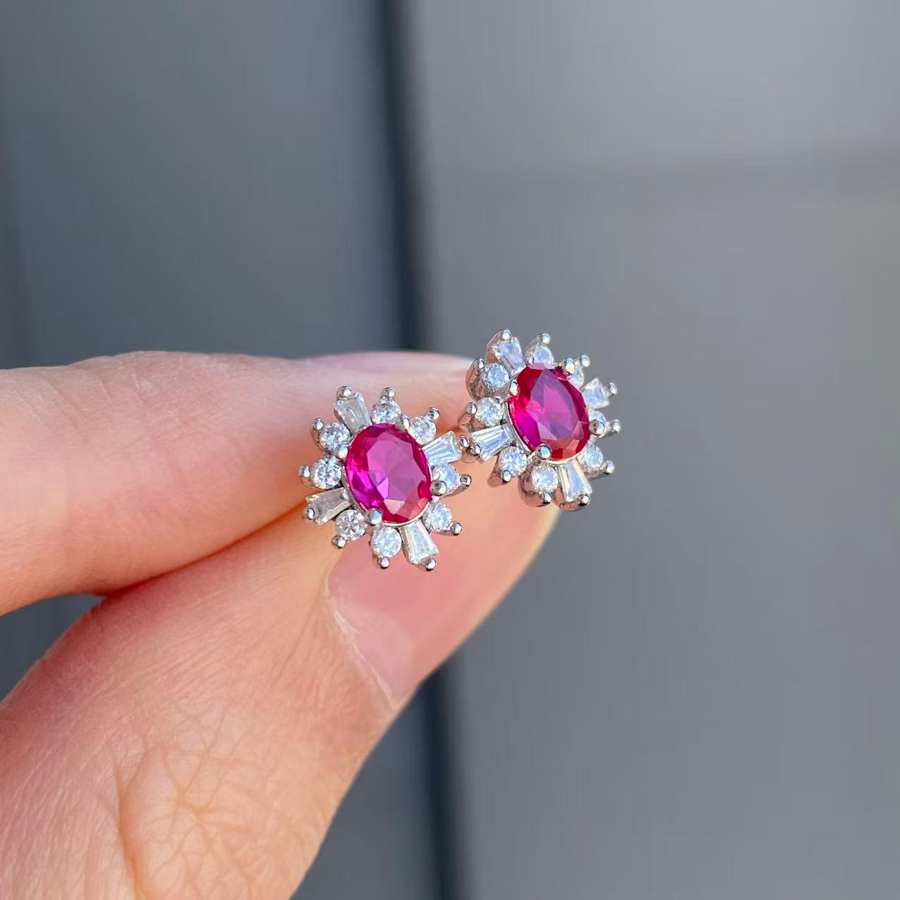 日本直送 輕奢烈焰紅寶石套裝【JS359】