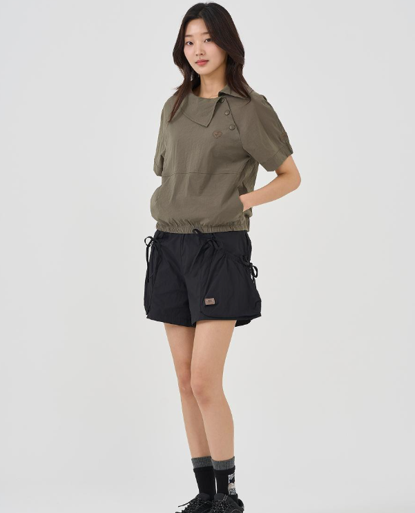 韓國 BBC Asymmetric Collar Anorak【BC091】