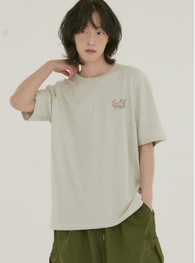 韓國 Ambler Summer Ambler Graphic Short Sleeve T-shirt【AR105】