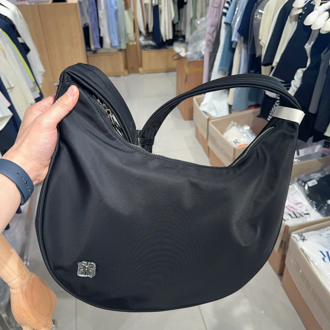 韓國 Satur Big Hobo Shoulder Bag【SR126】