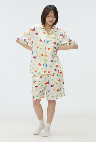 韓國 SPAO Short-sleeved Pajamas【SP188】