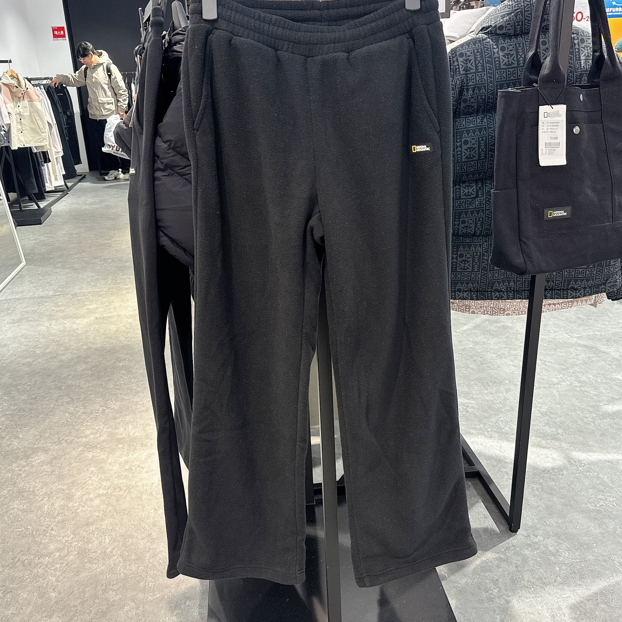 韓國 National Geographic Women's Puffin Micro Fleece Hybrid Pants【NG125】