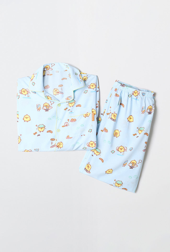 韓國 SPAO Kuma's Free Time Long-Sleeved Pajamas【SP328】