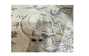 珍珠四棱項鍊【SE879】