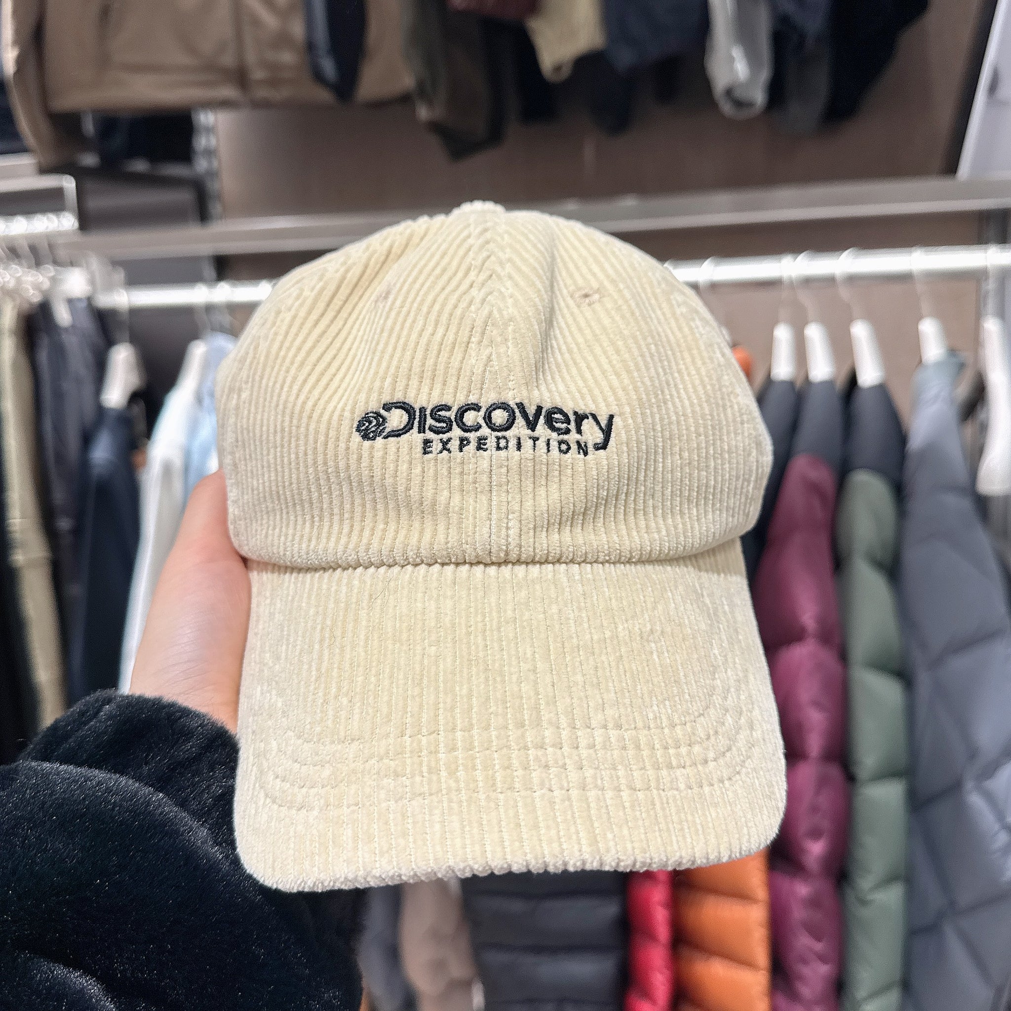 韓國 Discovery Corduroy Ball Cap【DY117】