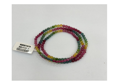 碧璽三圈手串4mm+【SE753】