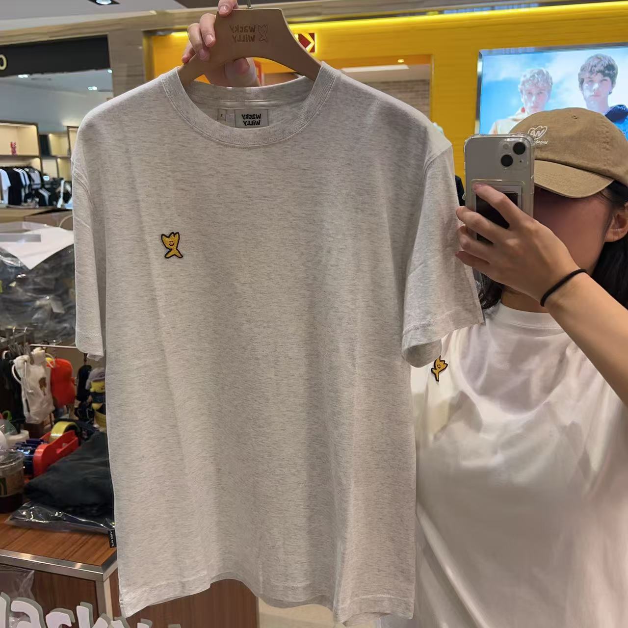 韓國 Wacky Willy Signature Kiki Wappen Short Sleeve T-Shirt【WW006】