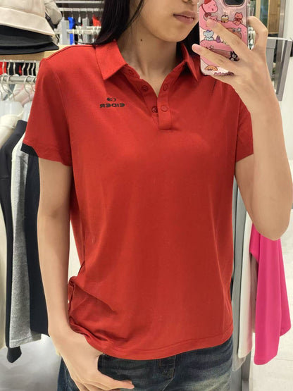 韓國 Eider POP Twisting 女士短袖 Polo T【ER132】