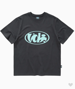 韓國 Video Jockey Oval Logo T-Shirt【VJ047】