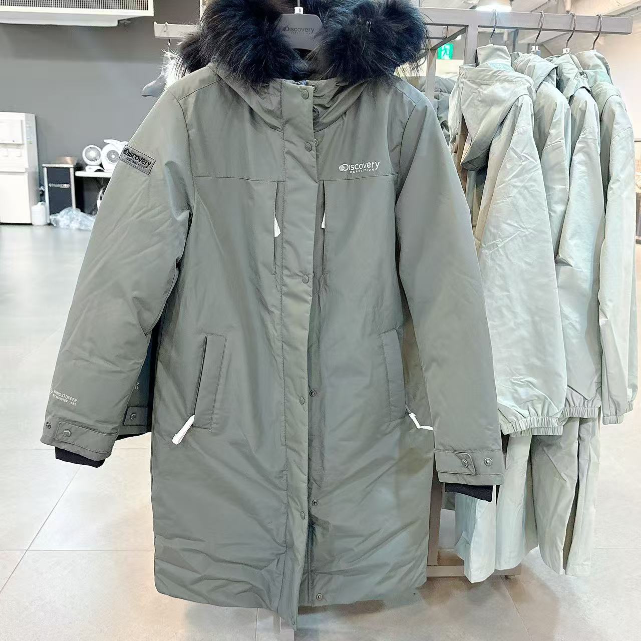 韓國 Discovery Women's Bergen Gore Windstopper Goose Down Long Padding (鵝絨)【DY181】