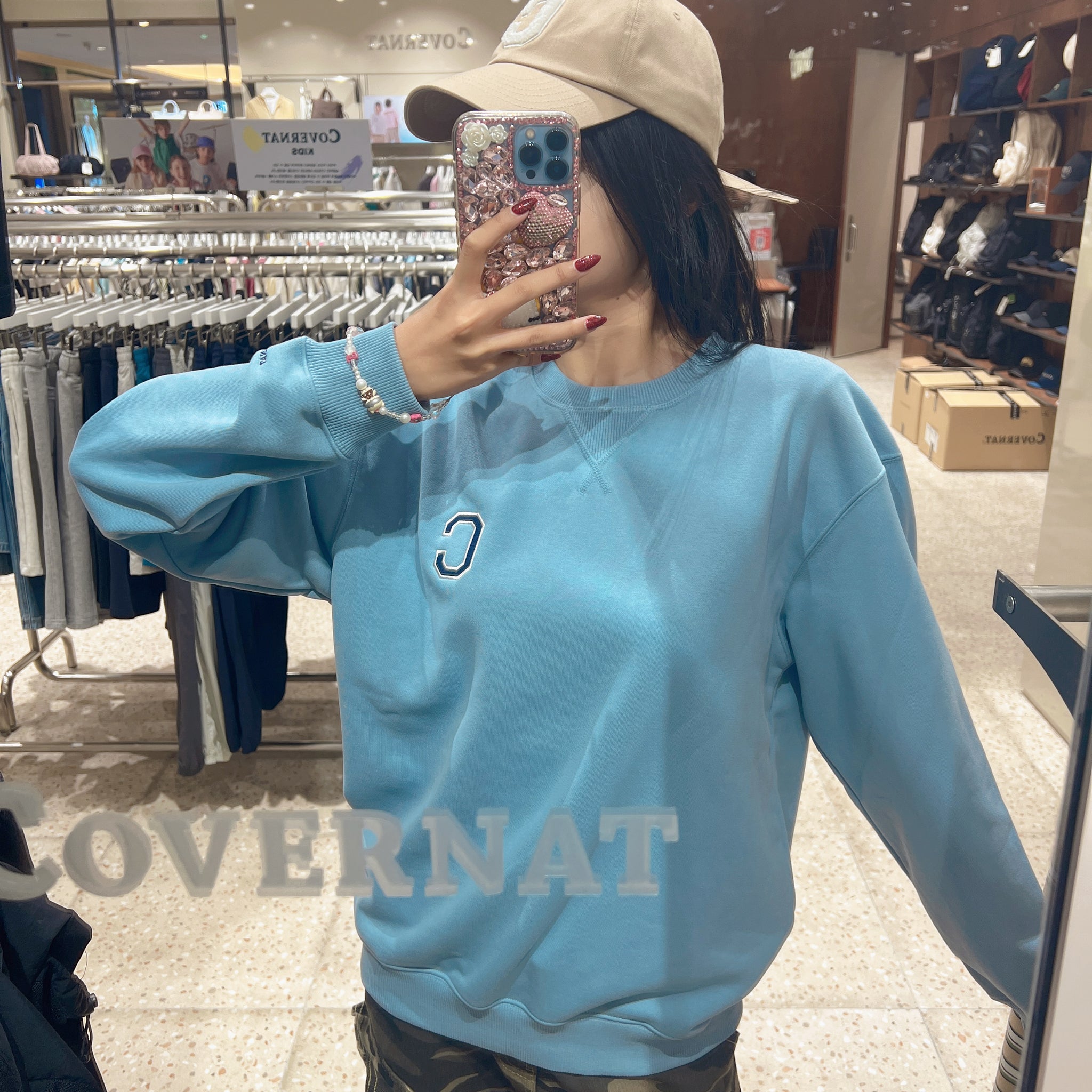 韓國 Covernat C Logo Long Sleeves【CO042】
