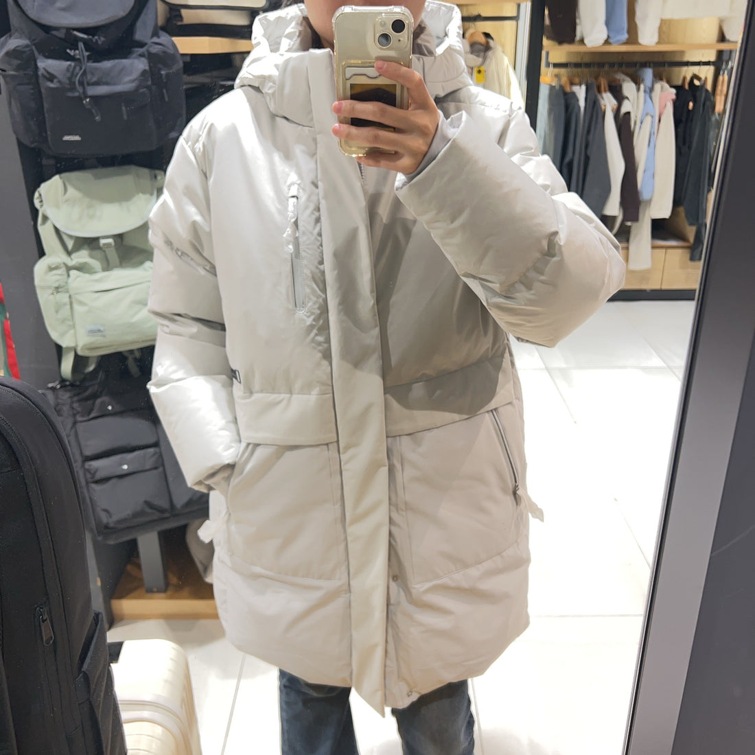 韓國 National Geographic Atlas Gore Windstopper Mid-Length Goose Down Jumper (鵝絨)【NG258】