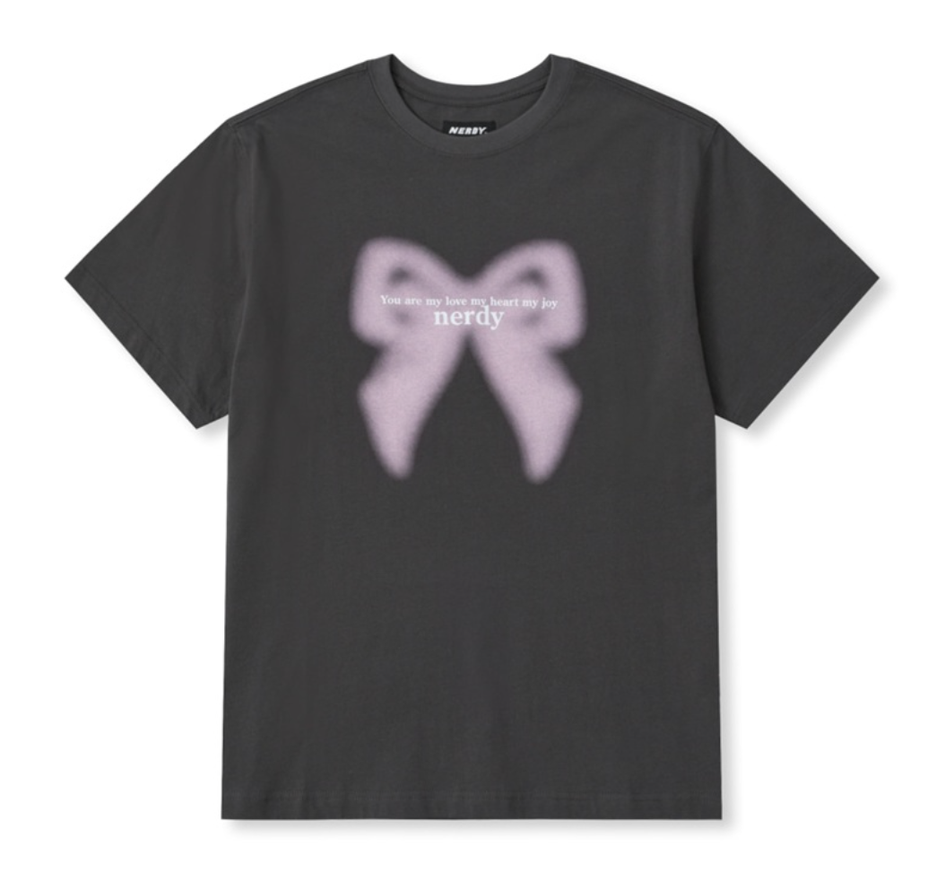 韓國 Nerdy Ribbon S/S T-Shirt【NY027】