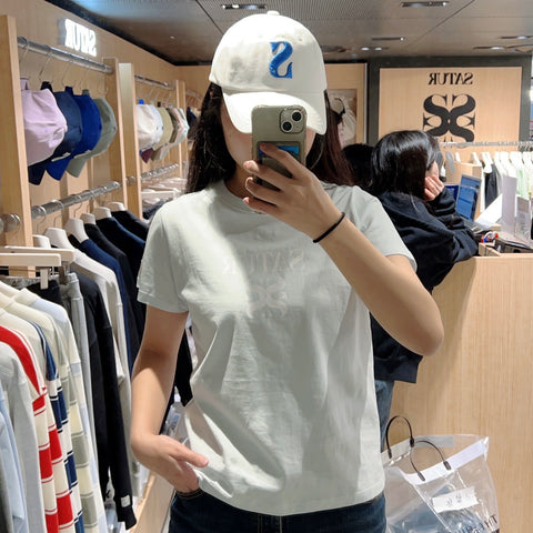 韓國 Satur Satur All Day T-Shirt【SR097】