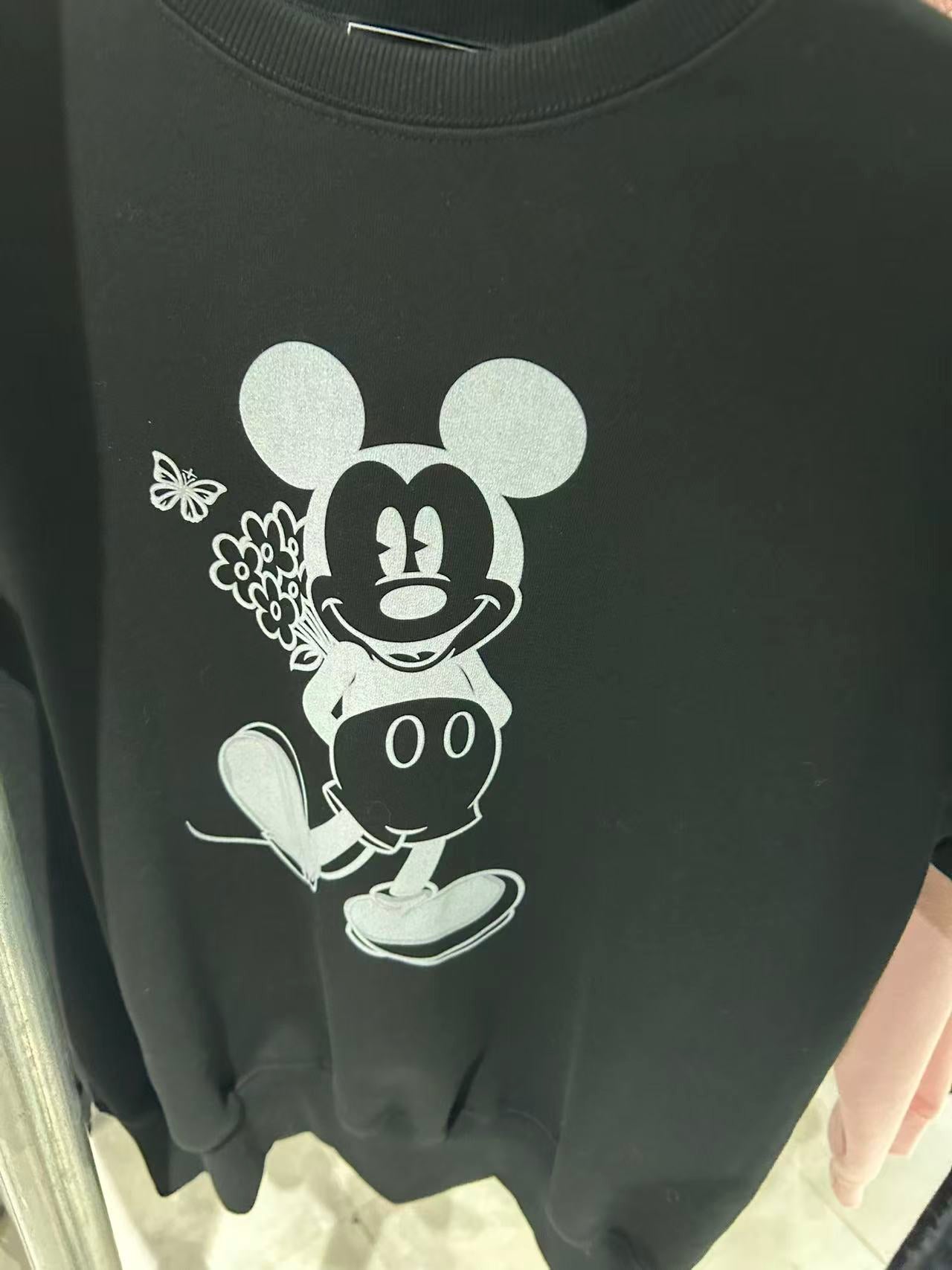 韓國 Nick Nicole Butterfly Disney Flower Sweatshirt【NK082】