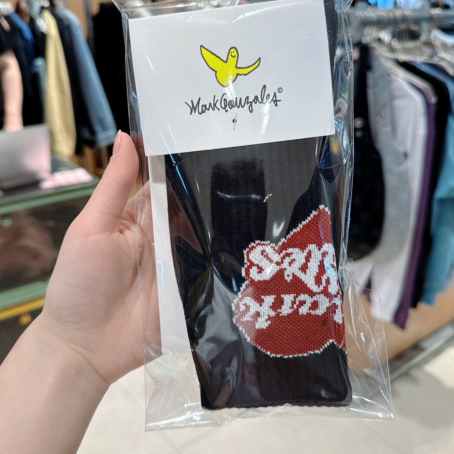 韓國 Mark Gonzales Heart Collection Graphic Socks【MG246】