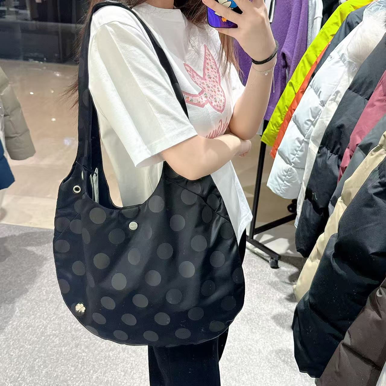 韓國 Mark Gonzales Women's Dot Big Dot Bag【MG226】